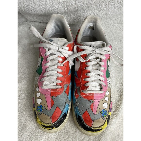 Nike Air Force 1 Men’s Flyleather X Ruohon Wang QS CZ3990-900 Authentic SZ 9.5US main image 6